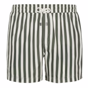 Green Striped Marda Trunks