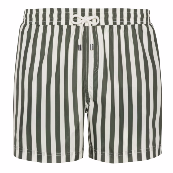 Green Striped Marda Trunks