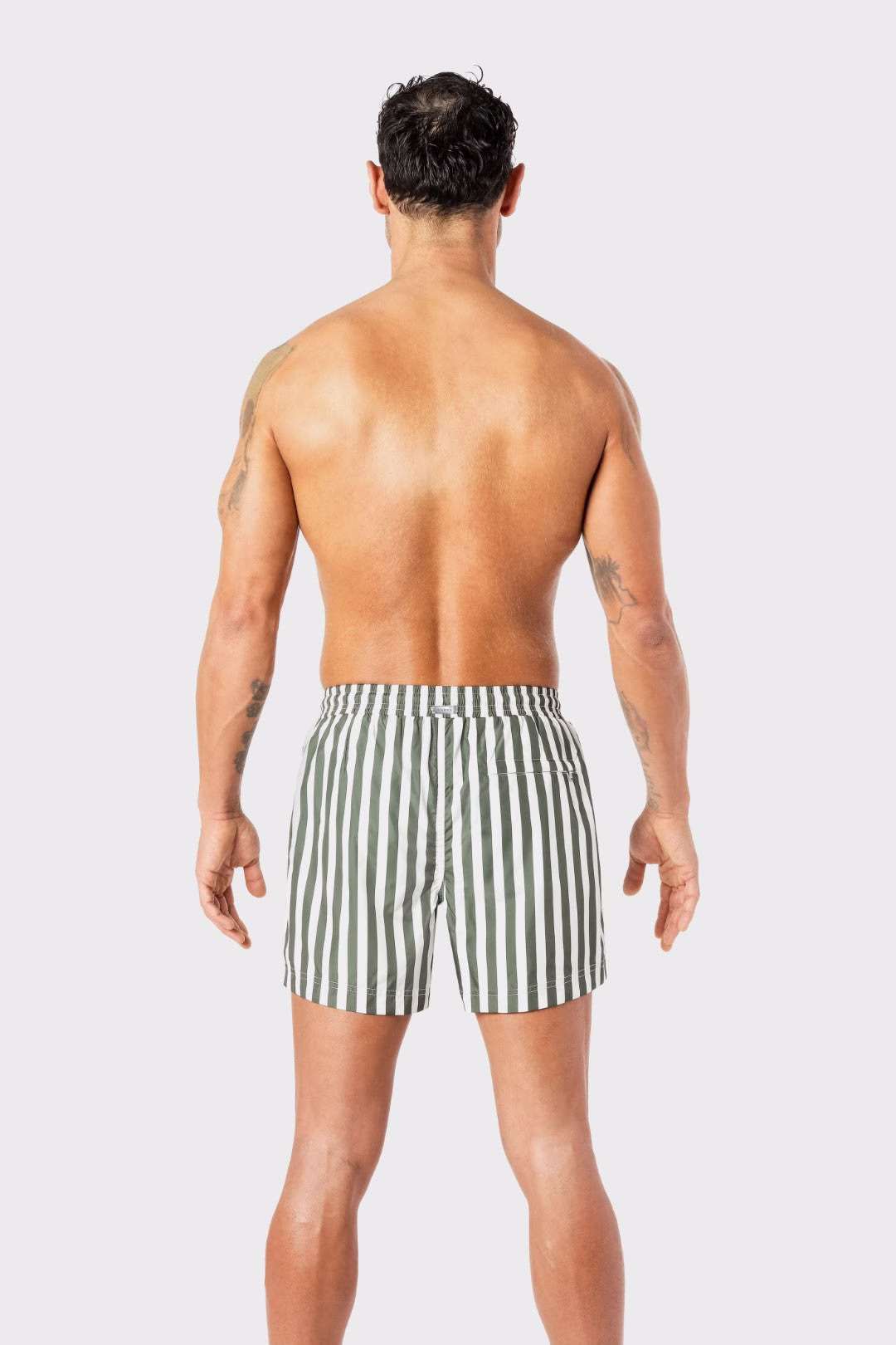 Green Striped Marda Trunks - Image 3