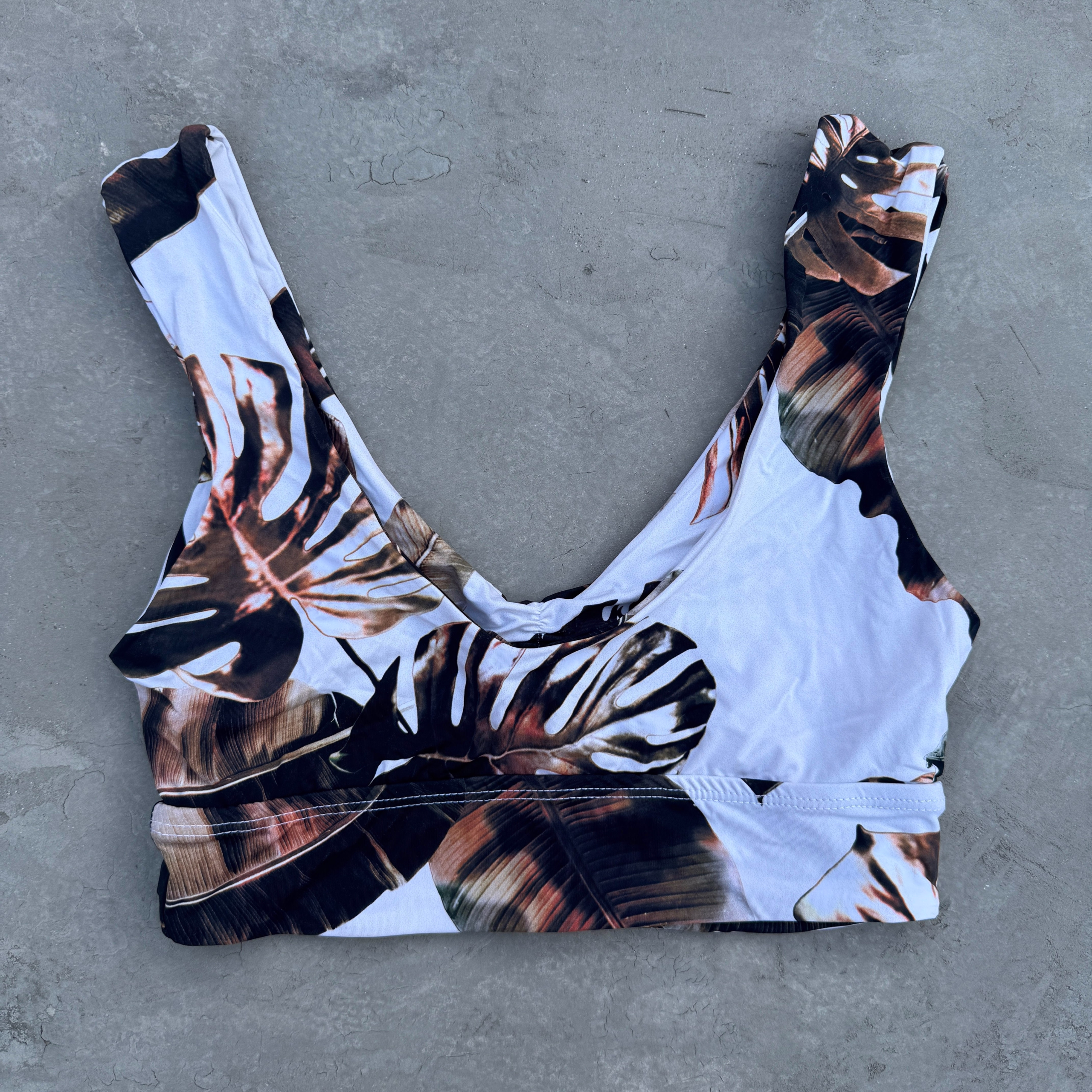 Caramel Blossom Crop Top - Image 2